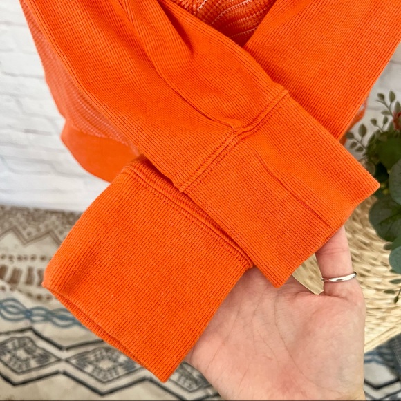 Orange Eddie Bauer Thermal Top - Picture 3 of 13